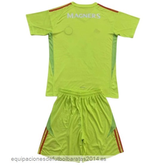 Nuevo Portero Conjunto De Hombre Celtic 24/25 Amarillo Baratas